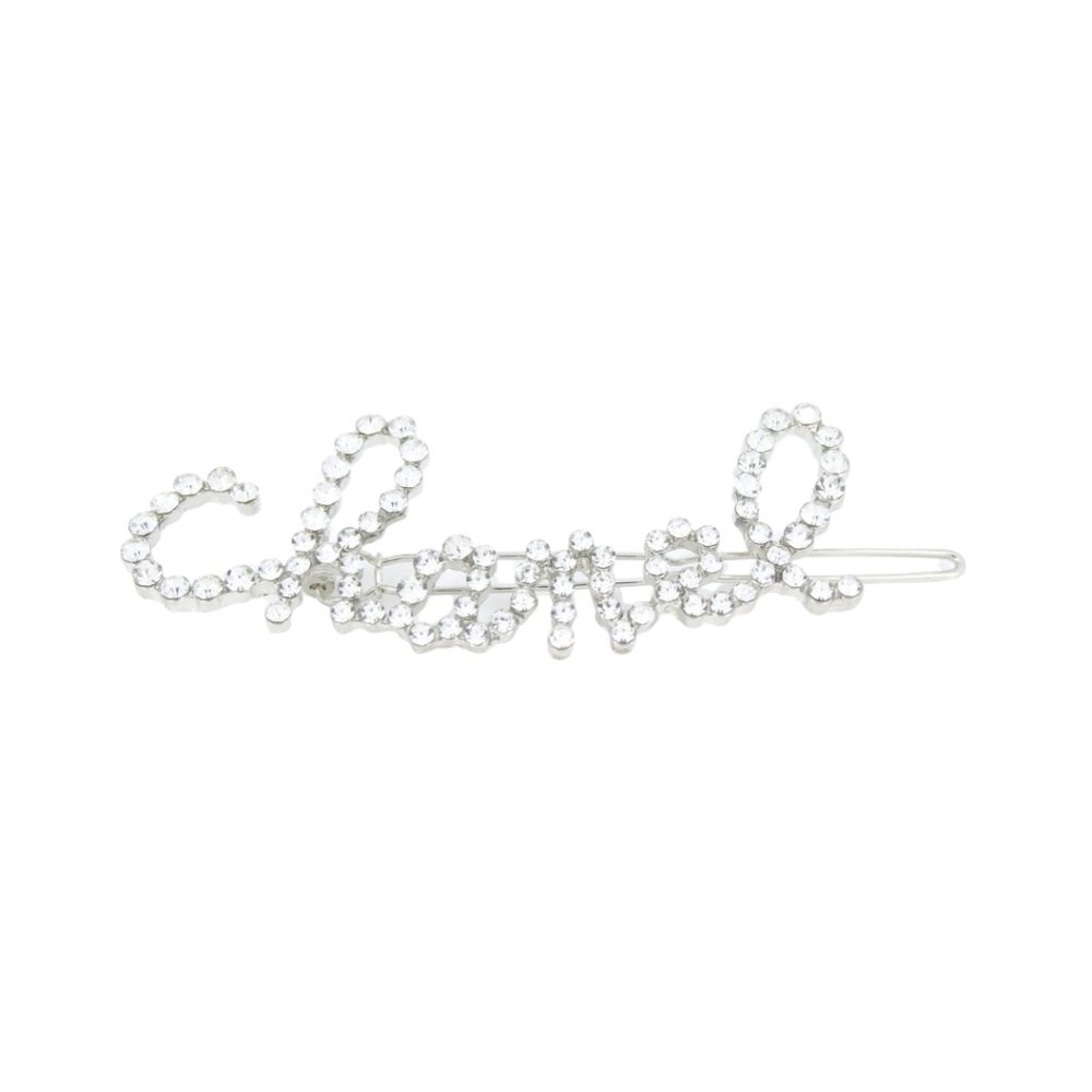 Silver Rhinestones Hairclip - Picture 2 of 4